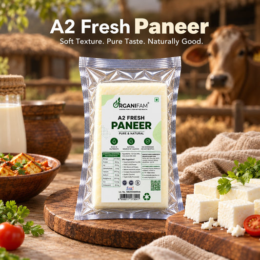 Organifam A2 Fresh Paneer – Soft, Fresh & Pure