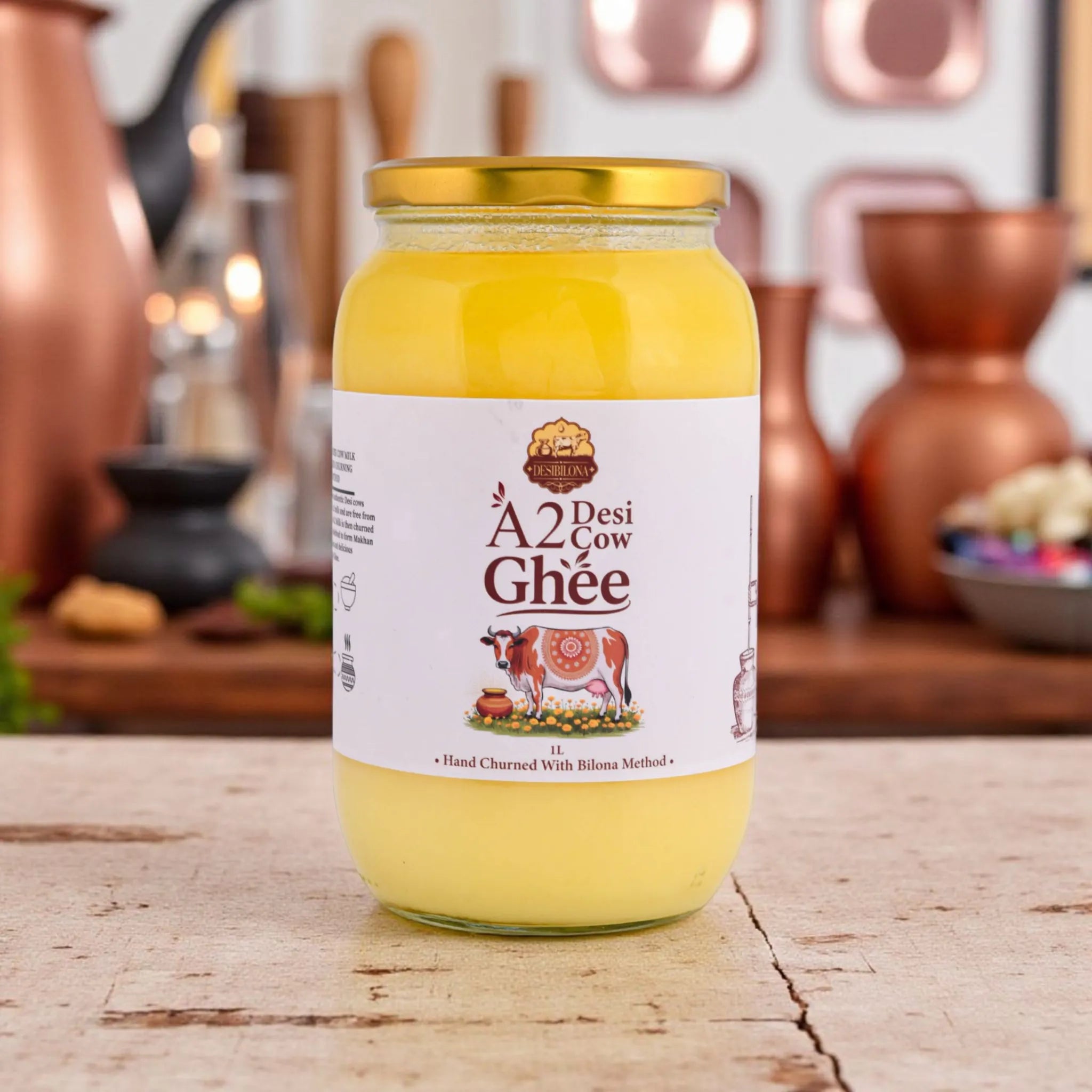 A2 Desi Cow Ghee – Traditional Bilona Churned Pure Ghee