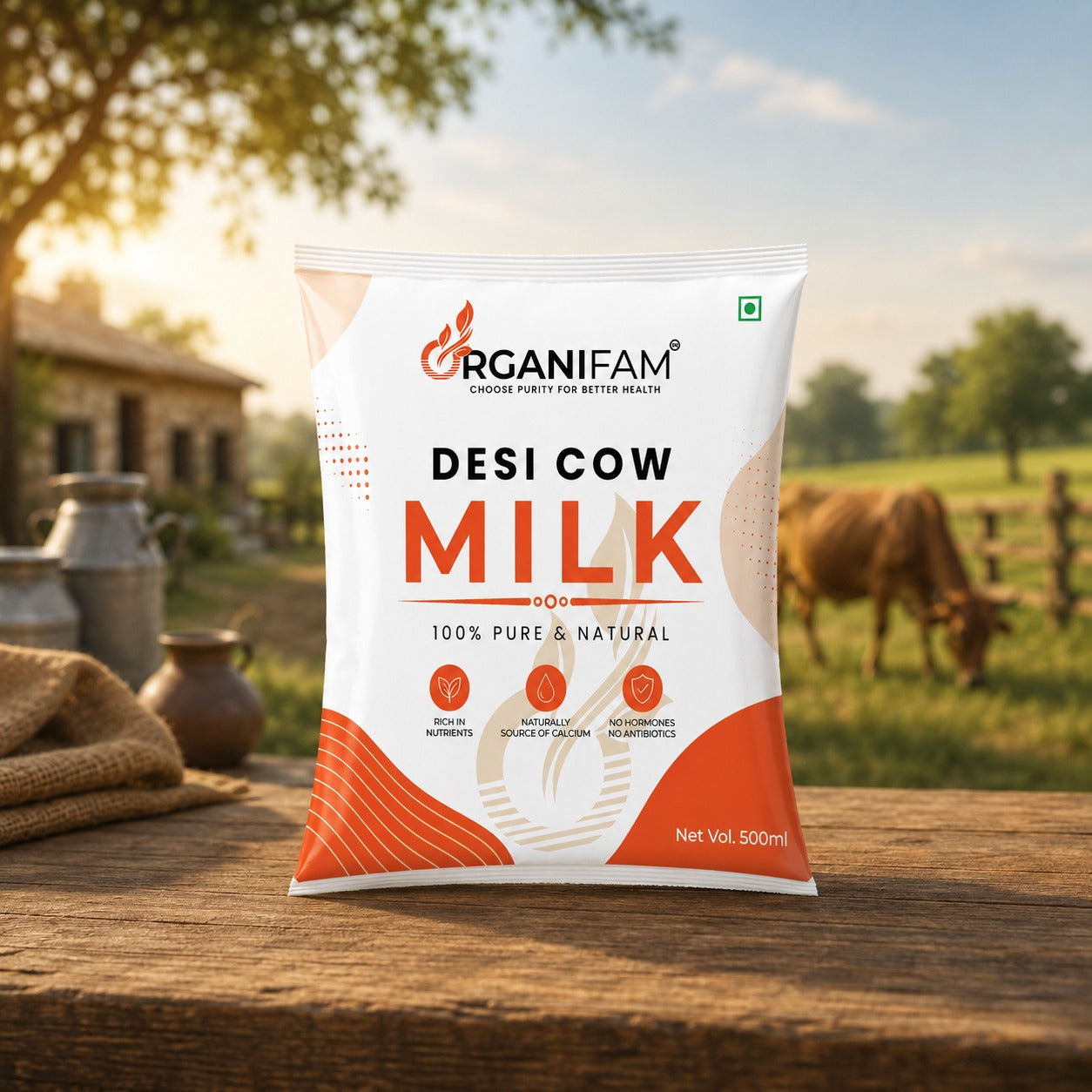 Desi Cow Milk